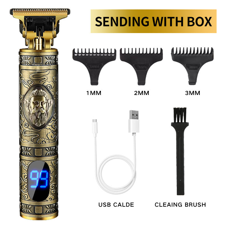 Electric Hair Clipper, Electric Hair Clipper, Oil Head Engraving Razor Electric Hair Clipper, Electric Hair Clipper, Oil Head Engraving Razor